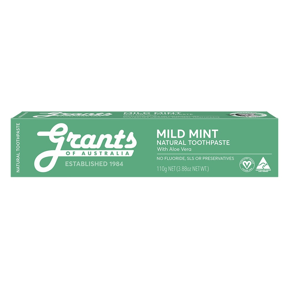 Mild Mint Natural Toothpaste 110g