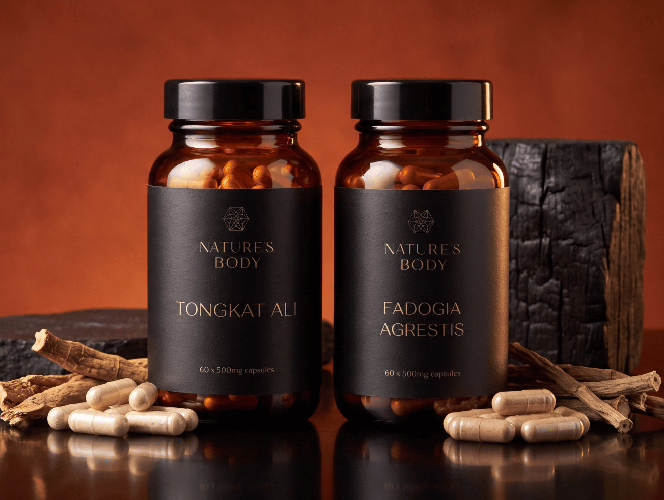 Tongkat Ali & Fadogia Agrestis Stack