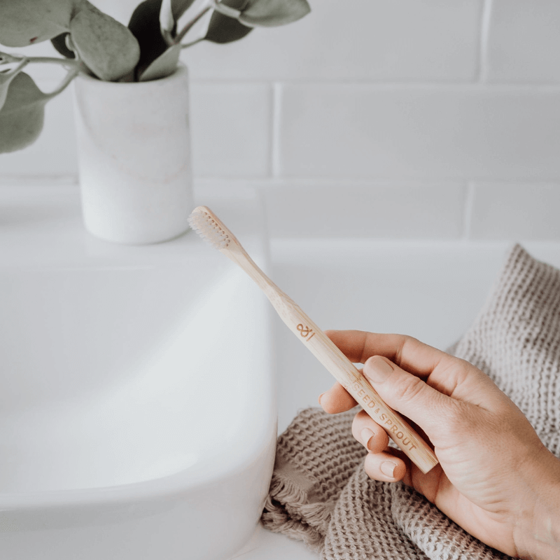 Bamboo Toothbrush &ndash; Pack of 5 (Plastic-Free)